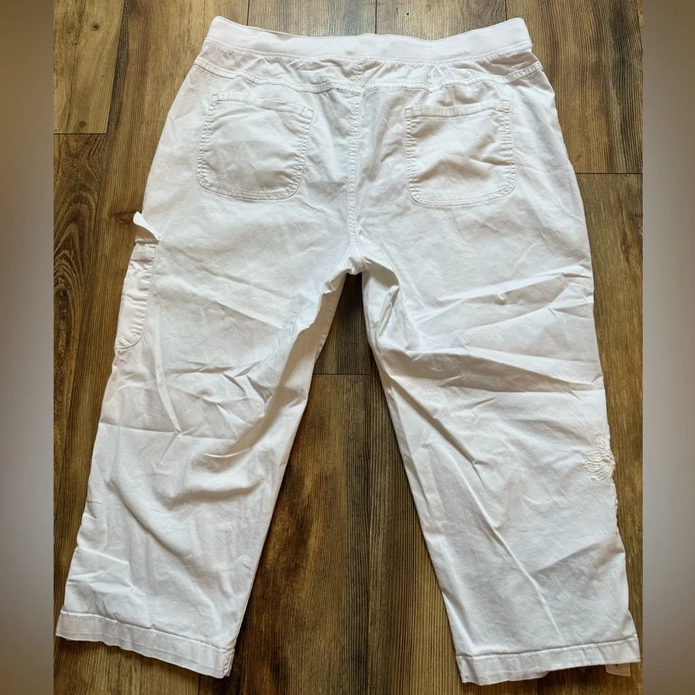 White capris  Terra and Sky 0x - Picture 3 of 6